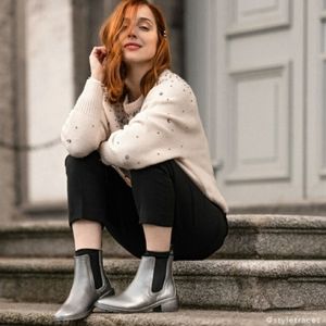 EMU Australia Ellin silver rain boot size 8